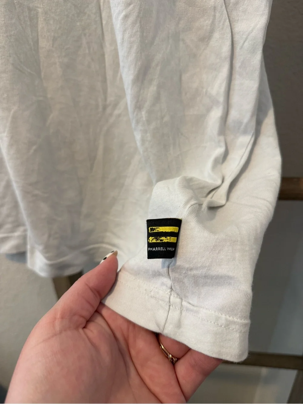 Adidas Pharrell Williams crossover Human Race graphic tee